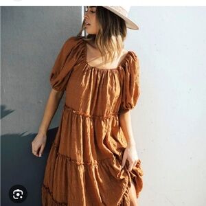 Rust Daymaker Dress Shop Zoco